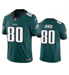Men's Philadelphia Eagles #80 Julio Jones Green 2023 F.U.S.E. Vapor Untouchable Limited Football Stitched Jersey