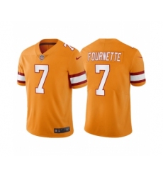 Men's Tampa Bay Buccaneers #7 Leonard Fournette Golden Vapor Untouchable Limited Stitched Jersey