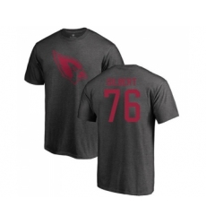 Football Arizona Cardinals #76 Marcus Gilbert Ash One Color T-Shirt