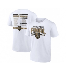 Men's Vegas Golden Knights White 2023 Stanley Cup Final Roster T-Shirt