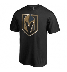 NHL Men's Vegas Golden Knights Black Primary Logo T-Shirt