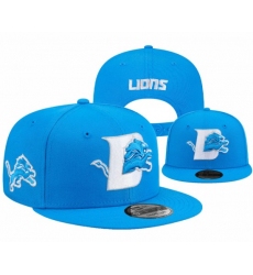 NFL Detroit Lions Stitched Snapback Hats 2025.12-04