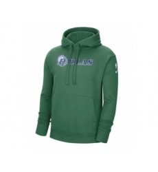 Men's Dallas Mavericks 2021 Green City Edition Pullover Basketball Hoodie