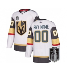 Men's Vegas Golden Knights Active Player Custom White 2023 Stanley Cup Final Stitched Jersey