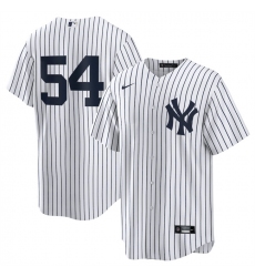 Men's New York Yankees #54 Max Fried White 2024 Cool Base Stitched Baseball Jersey