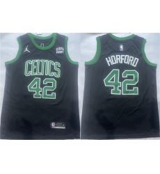 Men's Boston Celtics #42 Al Horford Black Statement Edition Stitched Basketball Jersey