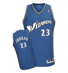 Men's Adidas Washington Wizards #23 Michael Jordan Swingman Blue NBA Jersey