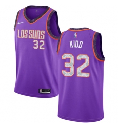 Youth Nike Phoenix Suns #32 Jason Kidd Swingman Purple NBA Jersey - 2018 19 City Edition