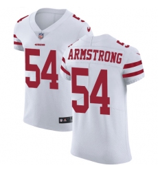 Men's Nike San Francisco 49ers #54 Ray-Ray Armstrong White Vapor Untouchable Elite Player NFL Jersey