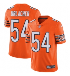 Youth Nike Chicago Bears #54 Brian Urlacher Limited Orange Rush Vapor Untouchable NFL Jersey