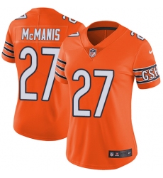 Women's Nike Chicago Bears #27 Sherrick McManis Limited Orange Rush Vapor Untouchable NFL Jersey