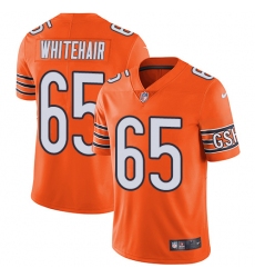 Men's Nike Chicago Bears #65 Cody Whitehair Limited Orange Rush Vapor Untouchable NFL Jersey