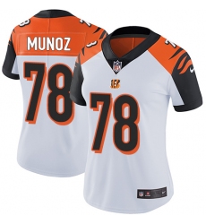 Women's Nike Cincinnati Bengals #78 Anthony Munoz Vapor Untouchable Limited White NFL Jersey