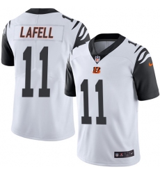 Men's Nike Cincinnati Bengals #11 Brandon LaFell Limited White Rush Vapor Untouchable NFL Jersey