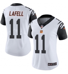 Women's Nike Cincinnati Bengals #11 Brandon LaFell Limited White Rush Vapor Untouchable NFL Jersey