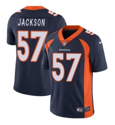 Youth Nike Denver Broncos #57 Tom Jackson Navy Blue Alternate Vapor Untouchable Limited Player NFL Jersey
