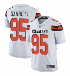 Men's Nike Cleveland Browns #95 Myles Garrett White Vapor Untouchable Limited Player NFL Jersey Men's Nike Cleveland Browns #95 Myles Garrett White Vapor Untouchable Limited Player NFL Jersey