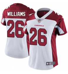 Women's Nike Arizona Cardinals #26 Brandon Williams White Vapor Untouchable Limited Player NFL Jersey