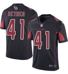 Men's Nike Arizona Cardinals #41 Antoine Bethea Limited Black Rush Vapor Untouchable NFL Jersey