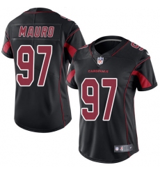 Women's Nike Arizona Cardinals #97 Josh Mauro Limited Black Rush Vapor Untouchable NFL Jersey