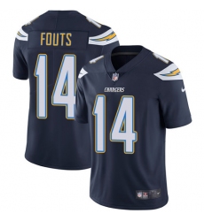 Youth Nike Los Angeles Chargers #14 Dan Fouts Navy Blue Team Color Vapor Untouchable Limited Player NFL Jersey