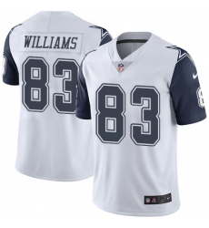 Youth Nike Dallas Cowboys #83 Terrance Williams Limited White Rush Vapor Untouchable NFL Jersey