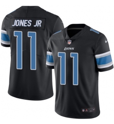 Youth Nike Detroit Lions #11 Marvin Jones Jr Limited Black Rush Vapor Untouchable NFL Jersey