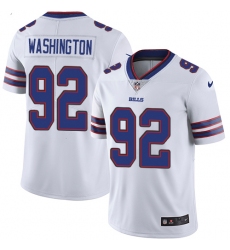 Youth Nike Buffalo Bills #92 Adolphus Washington Elite White NFL Jersey