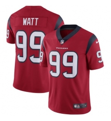 Youth Nike Houston Texans #99 J.J. Watt Limited Red Alternate Vapor Untouchable NFL Jersey