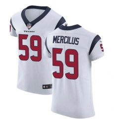 Men's Nike Houston Texans #59 Whitney Mercilus White Vapor Untouchable Elite Player NFL Jersey