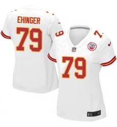 Women's Nike Kansas City Chiefs #79 Parker Ehinger Game White NFL Jersey