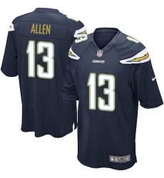 Men's Nike Los Angeles Chargers #13 Keenan Allen Game Navy Blue Team Color NFL Jersey Men's Nike Los Angeles Chargers #13 Keenan Allen Game Navy Blue Team Color NFL Jersey